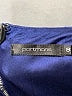Portmans 100% Polyester Solid Blue Cocktail Dress Size 8 - photo 7