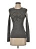 Tory Burch Hearts Gray Pullover Sweater Size XS - photo 1