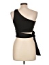 Main Strip 100% Polyester Black Sleeveless Top Size L - photo 2