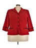 Danny & Nicole 100% Polyester Red Blazer Size 20 - photo 1