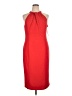 Julia Jordan Solid Red Cocktail Dress Size 16 - photo 1