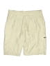 SALTY 100% Polyester Solid Yellow Cargo Shorts Size 34 waist - photo 2
