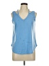 Bobbie Brooks 100% Polyester Blue Sleeveless Top Size L - photo 1