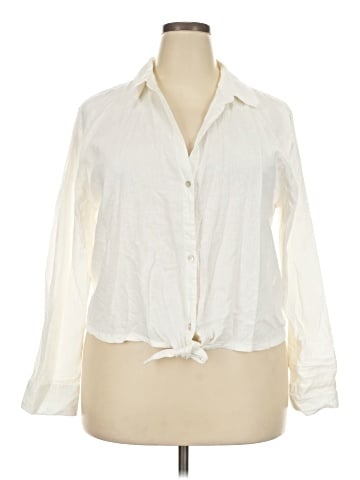 Calypso St. Barth Long Sleeve Blouse (view 1)