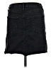 Just Black Black Denim Skirt Size M - photo 2