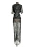 Veronica Beard 100% Silk Black Cocktail Dress Size 2 - photo 2