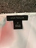 Ann Taylor 100% Polyester White Casual Dress Size 10 - photo 7