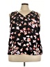 Nine West 100% Polyester Black Sleeveless Blouse Size 2X - photo 1