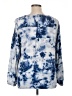 Relativity Blue 3/4 Sleeve Blouse Size XL - photo 2