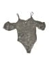 Charlotte Russe Silver Bodysuit Size S - photo 2