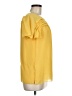 Max Studio Solid Yellow Short Sleeve T-Shirt Size M - photo 4