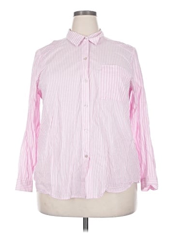 LC Lauren Conrad Long Sleeve Button-Down Shirt (view 1)