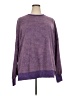Unbranded Tie-dye Purple Pullover Sweater Size 2X - photo 1