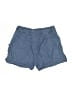 whoa, wait. 100% Cotton Blue Cargo Shorts Size 4 - 6 - photo 2
