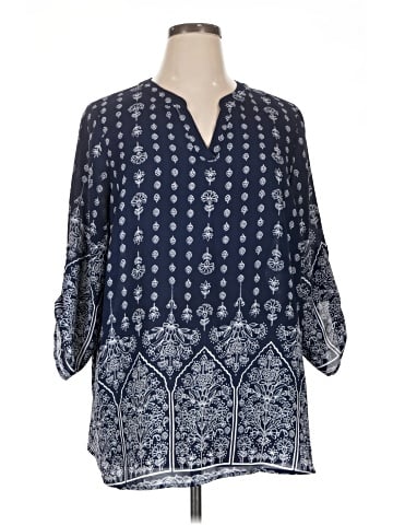 Papermoon 3/4 Sleeve Blouse (view 1)