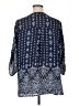 Papermoon Blue 3/4 Sleeve Blouse Size 1X - photo 2