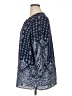 Papermoon Blue 3/4 Sleeve Blouse Size 1X - photo 5