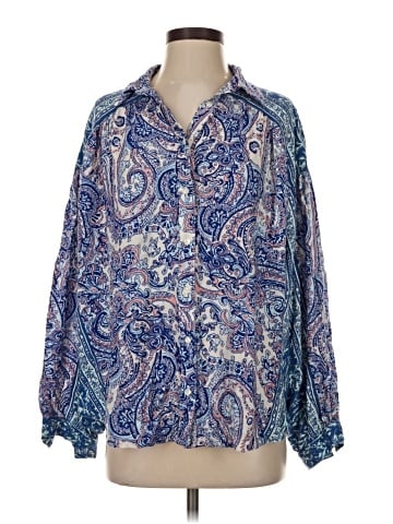 Free People 3/4 Sleeve Blouse (view 1)