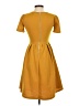 Lularoe Solid Yellow Casual Dress Size XS - photo 2