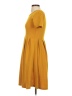 Lularoe Solid Yellow Casual Dress Size XS - photo 5