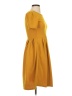 Lularoe Solid Yellow Casual Dress Size XS - photo 4