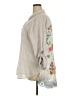 Soft Surroundings 100% Cotton Tan 3/4 Sleeve Button-Down Shirt Size 2X (estimated) - photo 5