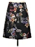 W by Worth Floral Multi Color Black Casual Skirt Size 0 - photo 2
