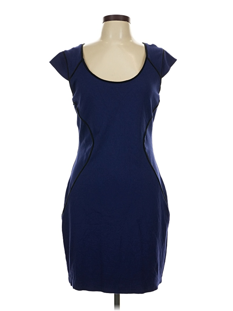 Pre-owned Express Cocktail Dress In Blue