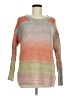 retrology Color Block Orange Pullover Sweater Size M - photo 1