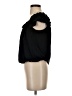 Max Studio Black Short Sleeve Top Size S - photo 5