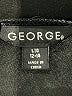 George Solid Black Casual Skirt Size L 12/14 - photo 4