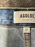 AGOLDE 100% Cotton Hearts Blue Jeans Size 27 waist - photo 8