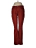 Eileen Fisher Burgundy Jeans Size 6 - photo 1