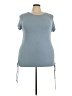 Shiela Rose Blue Short Sleeve Top Size 2X - photo 1