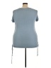 Shiela Rose Blue Short Sleeve Top Size 2X - photo 2