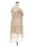 Xhilaration 100% Polyester Floral Tan Cocktail Dress Size XXL - photo 4