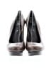 Tory Burch 100% Leather Gray Heels Size 8 1/2 - photo 2