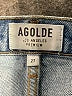 AGOLDE 100% Cotton Blue Jeans Size 27 waist - photo 7