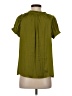 Catherine Malandrino 100% Polyester Green Short Sleeve Blouse Size S - photo 2
