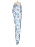 Chaser Floral Blue Casual Pants Size M - photo 4
