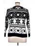 Deb Print Black Pullover Sweater Size 1X - photo 2