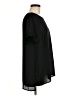 DR2 100% Polyester Black Short Sleeve Blouse Size M - photo 4