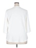 Unbranded 100% Polyester White 3/4 Sleeve Blouse Size 2X - photo 2