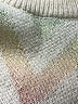 Unbranded Chevron-herringbone Ivory Pullover Sweater Size S (estimated) - photo 7