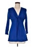 Boston Proper Blue 3/4 Sleeve Top Size M - photo 1