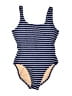 J.Crew Stripes Blue One Piece Swimsuit Size 10 - photo 1