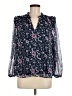 Vineyard Vines 100% Polyester Blue 3/4 Sleeve Blouse Size M - photo 1