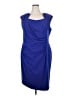 Calvin Klein Blue Cocktail Dress Size 20 - photo 1