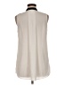 Cache 100% Polyester Ivory Sleeveless Blouse Size M - photo 2