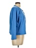 L.L.Bean 100% Cotton Blue Long Sleeve Henley Size L - photo 4